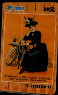 TELECARTE ETRANGERE       CYCLE .. ... - Reclame