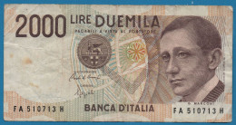 ITALIA 2000 LIRE 03.10.1990 # FA510713H P# 115 Marconi - 2000 Lire
