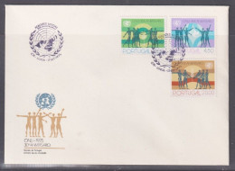 Portugal 1975 United Nations  First Day Cover - Unaddressed - Briefe U. Dokumente