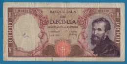 ITALIA 10000 LIRE 20.05.1966 # R0213 030330 P# 97c Michelangelo - 10000 Lire