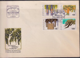 Portugal 1977 Forestry Natural Resources First Day Cover - Unaddressed - Lettres & Documents