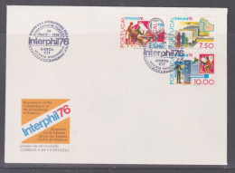 Portugal 1976 Interphil Exhibition First Day Cover - Unaddressed - Briefe U. Dokumente