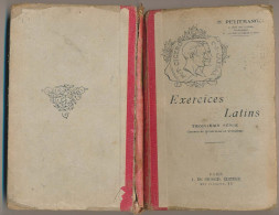 Livre EXERCICES LATINS Classes De 4ème Et 3ème H. PETITMANGIN éditions J. De Gigord Paris 1937 - 1901-1940
