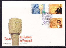 Portugal 1986 Anniversaries First Day Cover - Unaddressed - Lettres & Documents