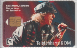 GERMANY 1993 ROCK MUSIC SCORPIONS KLAUS MEINE ORPHEUS SENNHEISER - Music