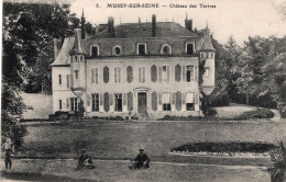 CPA  -   10 - MUSSY SUR SEINE -  Chateau Des Tertres - Mussy-sur-Seine