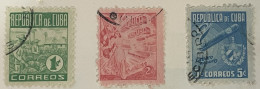 CUBA - (0) - 1948  # 420/422 - Gebruikt