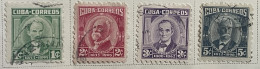 CUBA - (0) - 1954  -   # 519/528   10 VALUS - Usados