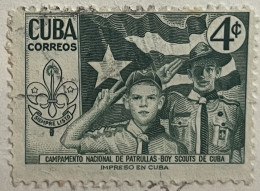 CUBA - (0) - 1954  -   # 535 - Usados