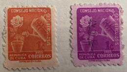 CUBA - (0) - 1953  -   # RA 26/29 - Used Stamps
