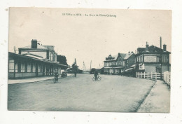 Cp, CHEMIN DE FER,  La Gare De DIVES-CABOURG, 14, DIVES SUR MER, Voyagée 1948, Phototypie E. Desaix - Stations Without Trains