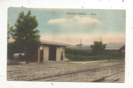 Cp, CHEMIN DE FER,   Gare , 08, BOURG FIDELE, Voyagée 1923, Phototypie Desaix - Stations Without Trains