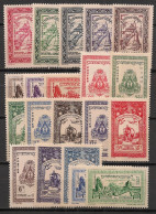 CAMBODGE - 1955 - N°YT. 22 à 41 - Série Complète - Neuf Luxe ** / MNH / Postfrisch - Camboya