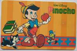 Argentina 20 Unit Chip Card - Disney Pinocho Con Manzana - Argentine