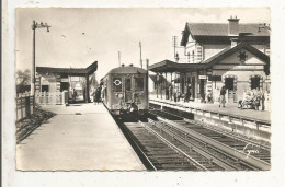 Cp, CHEMIN DE FER, La Gare , 78, LA CELLE SAINT CLOUD- BOUGIVAL, écrite, Ed. Abeille Cartes - Estaciones Con Trenes