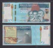 GUATEMALA  -  2020 200 Quetzal UNC  Banknote - Guatemala
