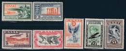 GRECE - Poste Aérienne N°8/14 * (1933) - Unused Stamps