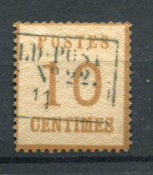 !!! ALSACE LORRAINE, N°5 CACHET FELDPOST RELAIS 22 - VITRY LE FRANCOIS, BAR LE DUC - Used Stamps