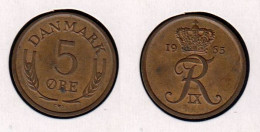 Danemark 5 øre - Frédéric IX - 1965 - Danmark, KM# 848.1 - Denmark