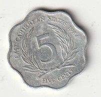 5 CENTS 1984 EAST CARIBBEAN  STATES /25935/ - West Indies