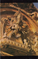 CARTOLINA  BHAKTAPUR,NEPAL-BHAGABATI GODDES&POWER (GOLDEN GATE OF BHADGAON)-VIAGGIATA 1971 - Népal