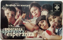 Argentina 20 Units Chip Card - Su Ayuda Los Acercara A La Esperanza - Argentine