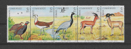 Türkei 1979 Tiere Mi.Nr. 2501/05 Kpl. Satz ** - Neufs