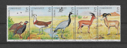 Türkei 1979 Tiere Mi.Nr. 2501/05 Kpl. Satz ** - Unused Stamps