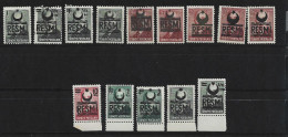 OFFICIAL OVERPRINT STAMPS - Timbres De Service