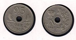 Danemark 25 øre - Frederik IX - 1967 - Danmark, KM# 855.1 - Denmark