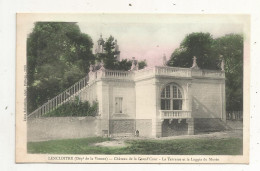 JC, Cp, 86, Vienne, LENCLOITRE, Chateau De La GRAND'COUR, La Bterrasse Et La Loggia Du Musée, écrite 1910 - Lencloitre