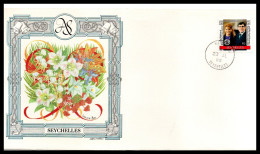FDC Seychelles  1986 Celebrating The Mariage Of HRH Prince Andrew - Seychelles (1976-...)