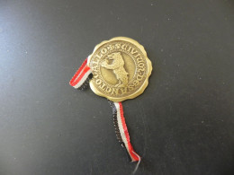 Old Badge Switzerland Suisse Schweiz - 500 Jahre Kanton St. Gallen 1454 - 1954 - Unclassified