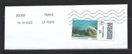 Montimbrenligne  Lettre VERTE Max 250g. " Fond De Mer " Oblitération Toshiba Du 19-10-2022 Sur Fragment. - Printable Stamps (Montimbrenligne)