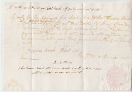 Repubblica Di Venezia, Lettera, Antico Documento Della Serenissima ( Da Studiare ) Con Timbro A Secco . 01 Dicembre 1725 - Manuscripten