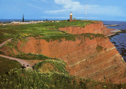 04973 - HELGOLAND - Blick Auf Die Westküste Mit Leuchtturm Und Radarstation (5) - Helgoland