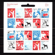 Nederland NVPH 3363-72 V3363-72 Vel Decemberzegels 2015 Postfris MNH Netherlands Christmas - Ongebruikt