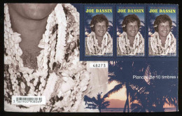 TIMBRES** De 2020 Gommés En Coin De Feuille De POLYNESIE "100 F - 40 ANS DE LA MORT DE JOE DASSIN" - Ongebruikt