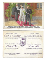 20a Cote D'Or Koningin Astrid Derde Reeks Nr 4 Prinses Astrid Bezoekt Hoboken 1929 - Côte D'Or
