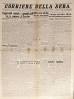 Corriere Della Sera N. 80 - 1944 Vittoria Aerea Sulle Alpi Della Caccia Italiana - Altri & Non Classificati