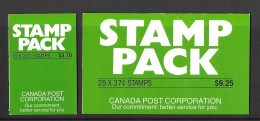 Canada 1988 MNH Stamp Pack SB104/5 Booklets - Libretti Completi