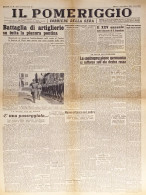 Corriere Della Sera - Il Pomeriggio N. 65 - 1944 Battaglia Di Artiglierie  - Altri & Non Classificati