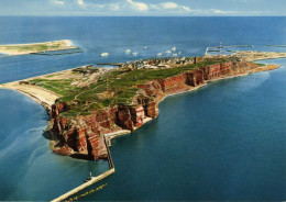 04980 - HELGOLAND - Blick Von Norden Auf Das Oberland Und Die Lange Anna (2) - Helgoland