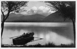 Abend Am Lago Maggiore Ed Locarno Barque - Locarno