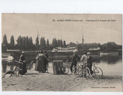 AJC -  Basse Indre Passage D'un Vapeur En Loire - Basse-Indre