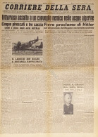 Corriere Della Sera N. 27 - 1943 Vittorioso Assalto A Un Convoglio Nemico - Altri & Non Classificati