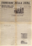 Corriere Della Sera N. 24 - 1943 Le Attrezzature Di Algeri E Di Bona Colpite - Altri & Non Classificati