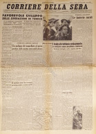 Corriere Della Sera N. 20 - 1943 Sviluppo Delle Operazioni In Tunisia - Altri & Non Classificati