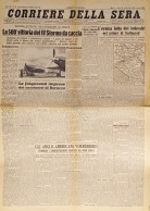 Corriere Della Sera N. 13 - 1943 La 500° Vittoria Del IV Stormo Da Caccia - Altri & Non Classificati