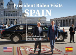 Grenada Grenadines 2022 President Biden Visits Spain   I202302 - Grenada (1974-...)